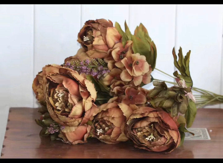 Fall Peonies Bunch