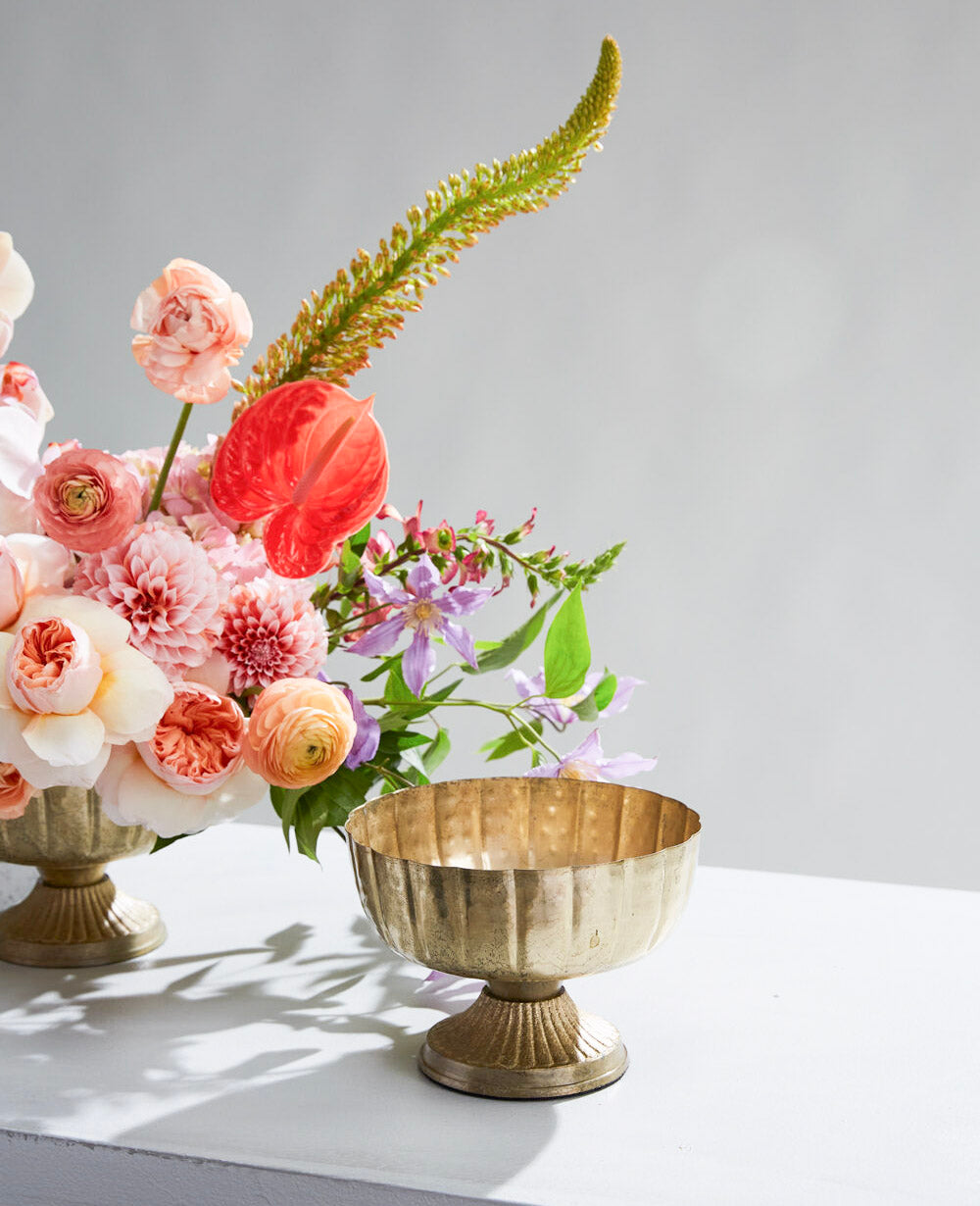 Gold Compote Bowl