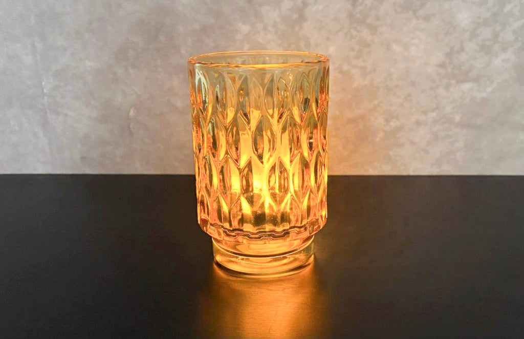Auburn Hour Glass Candle Holder