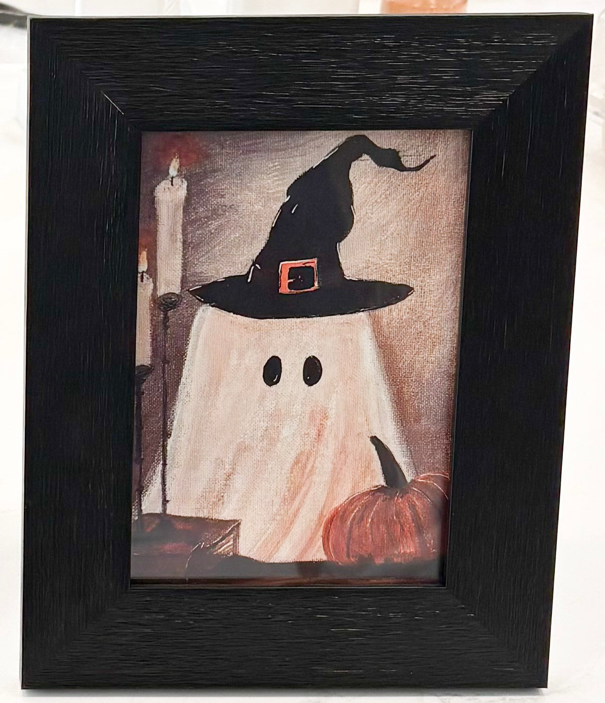 Halloween Ghost Framed Print