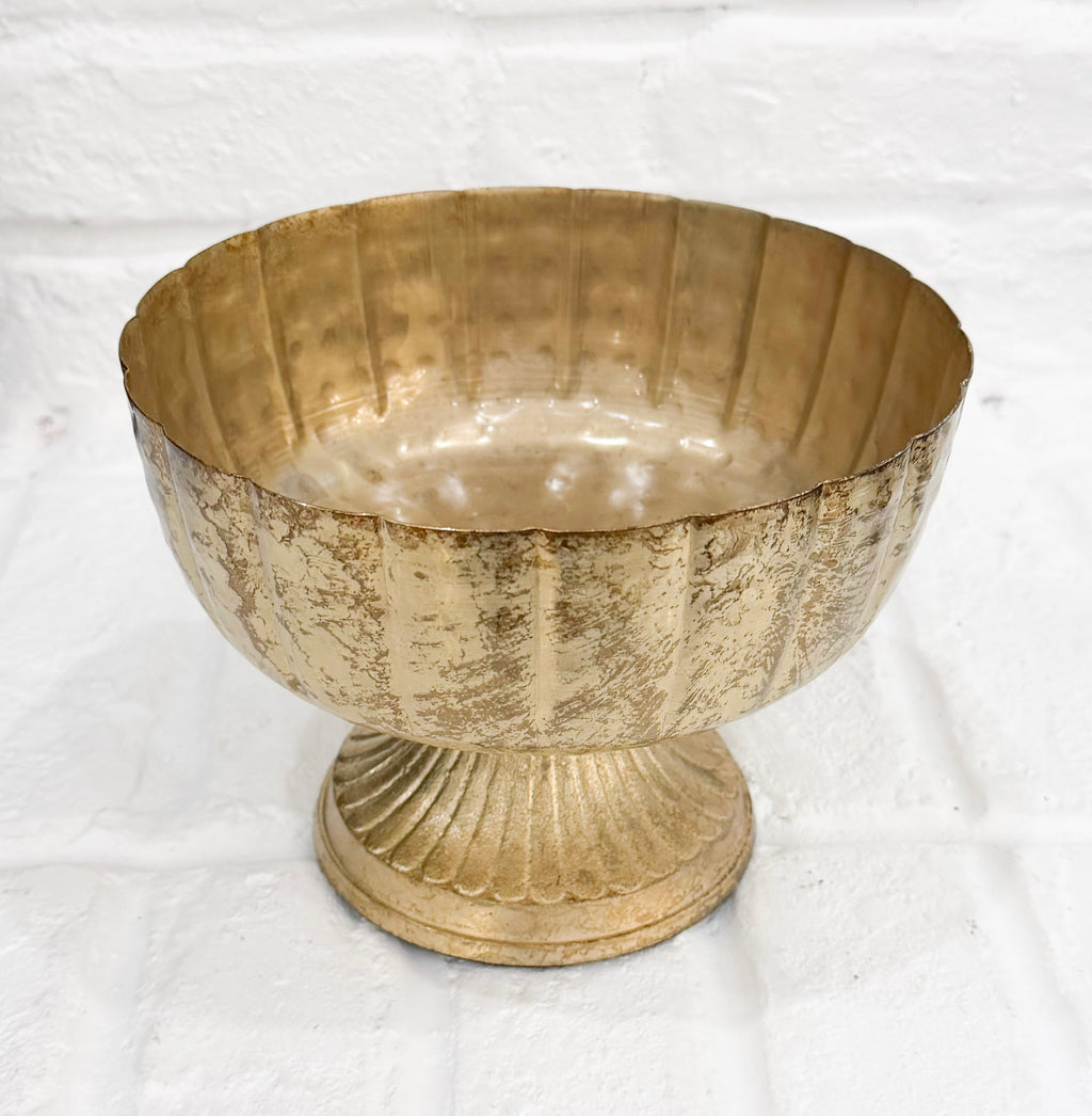Gold Compote Bowl