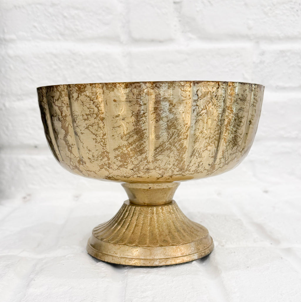 Gold Compote Bowl