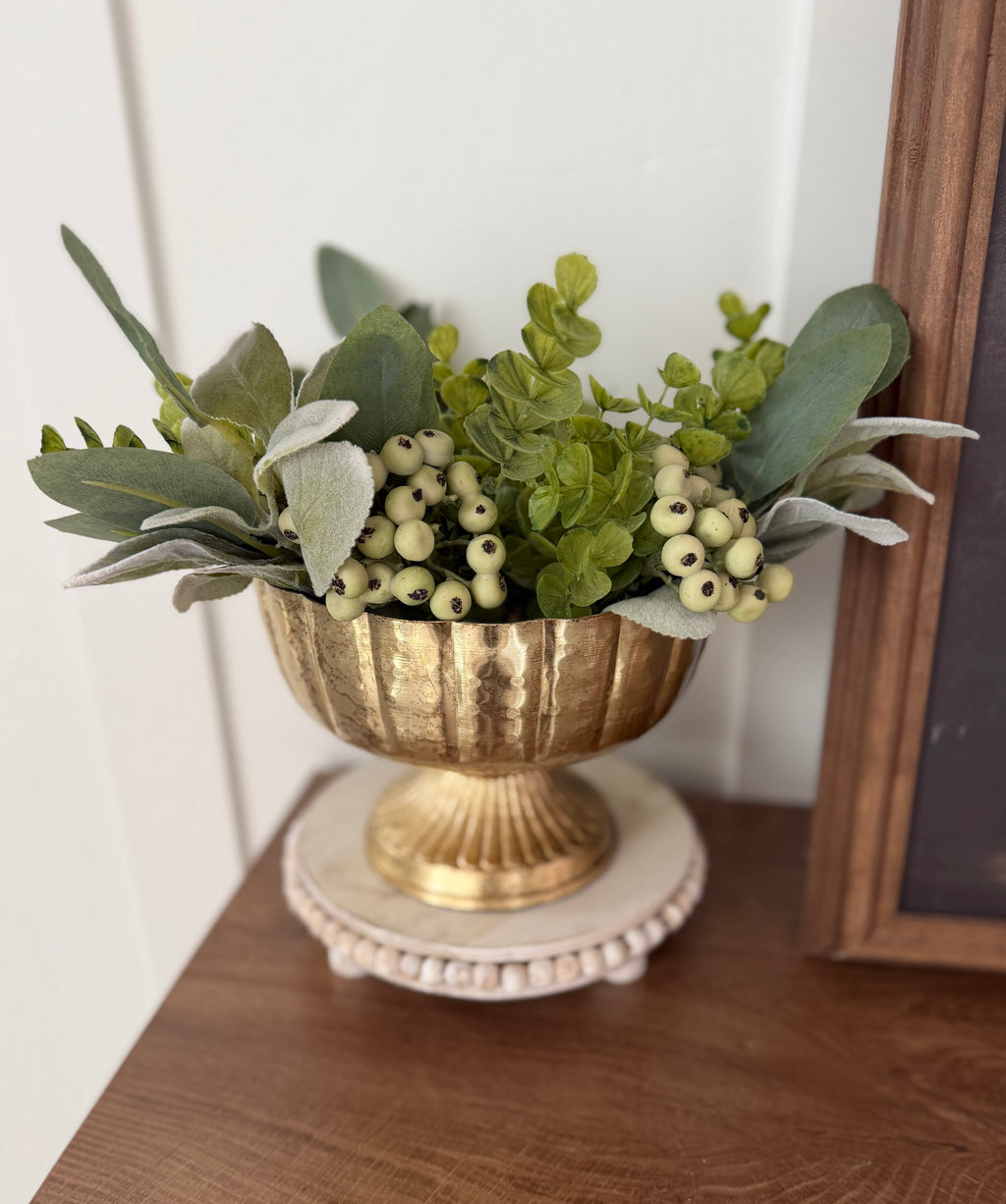 Gold Compote Bowl