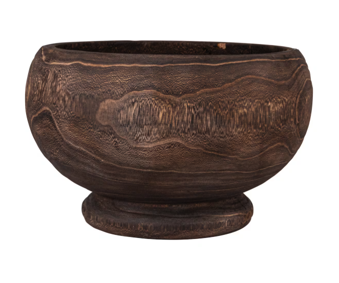Dark Wood Planter