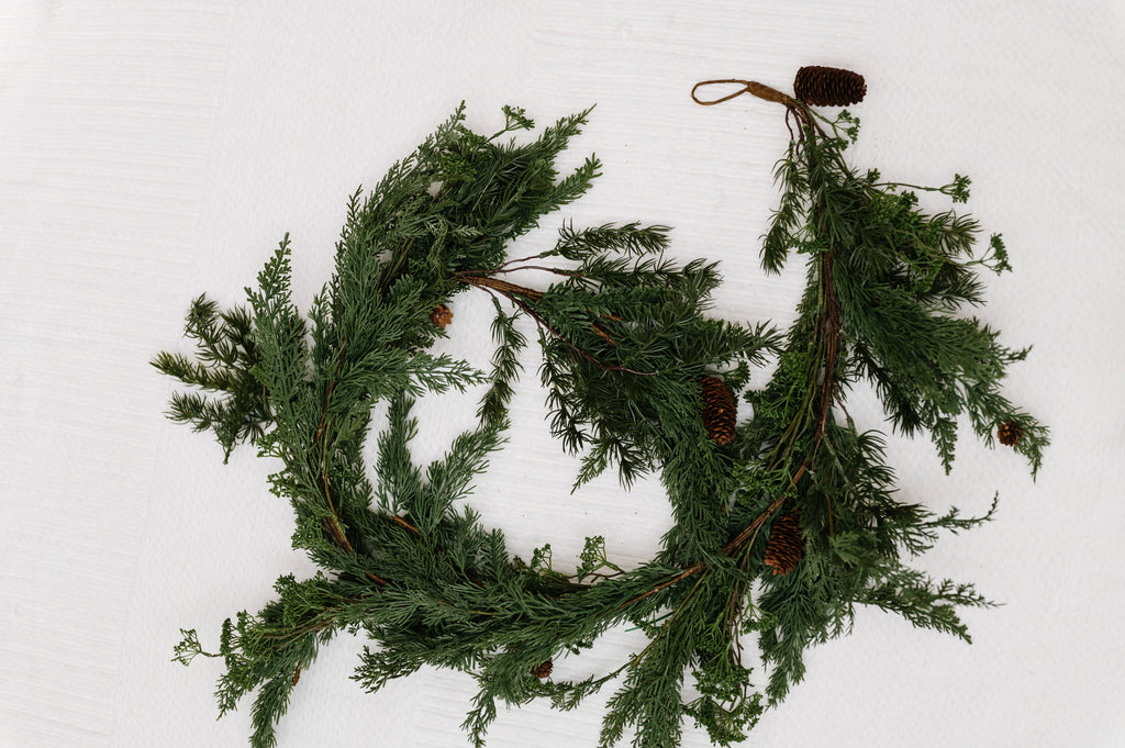 6' Spruce and Pine Christmas Garland