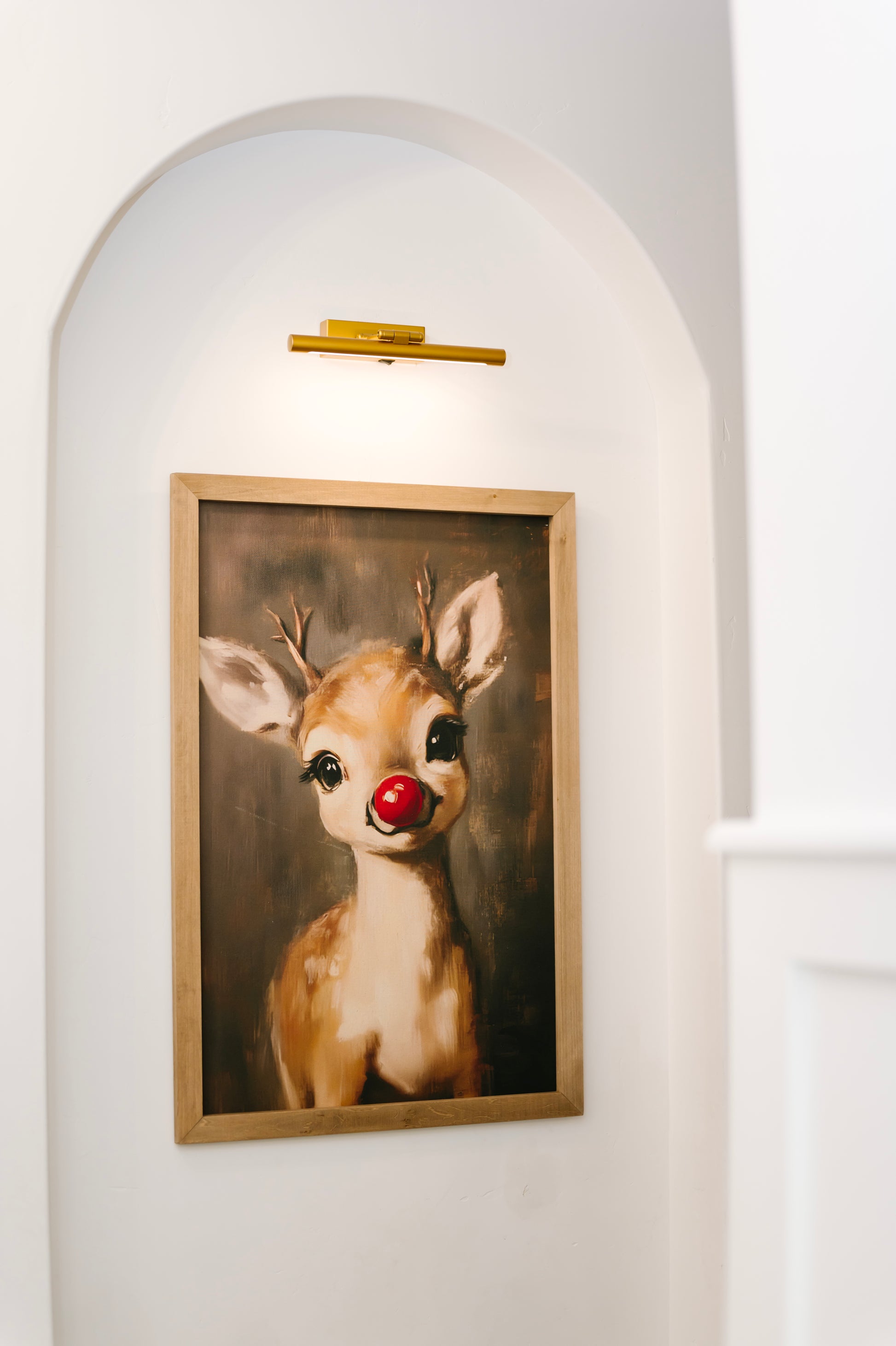 24" x 36" Rudolph Canvas Framed Print