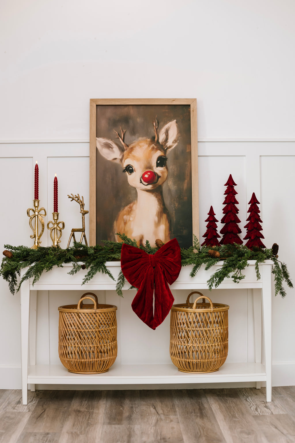 24" x 36" Rudolph Canvas Framed Print
