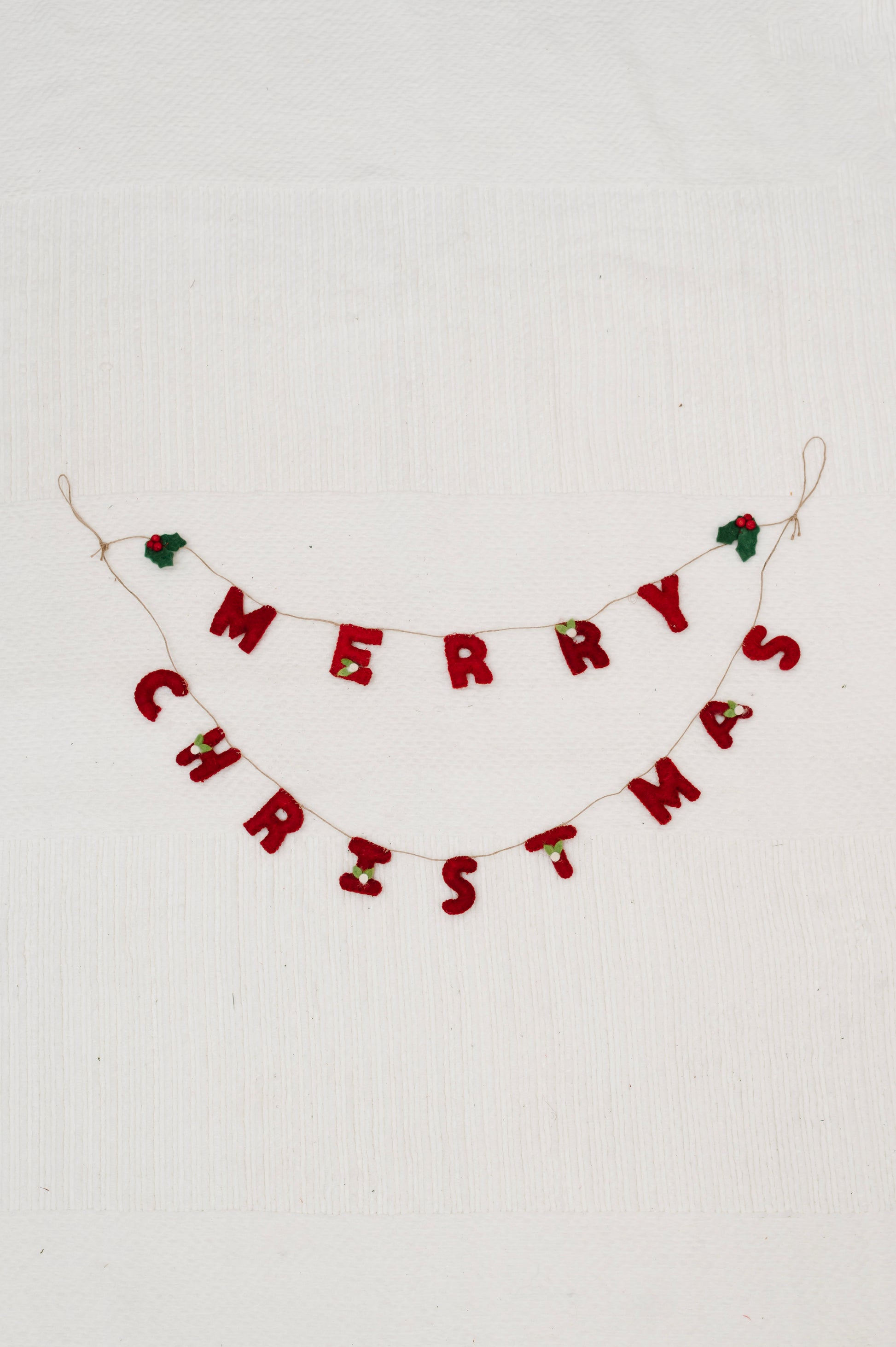 Merry Christmas Garland